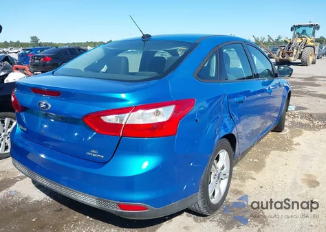2014 Ford Focus Se z USA, uszkodzony, nr VIN 1FADP3F25EL233696
